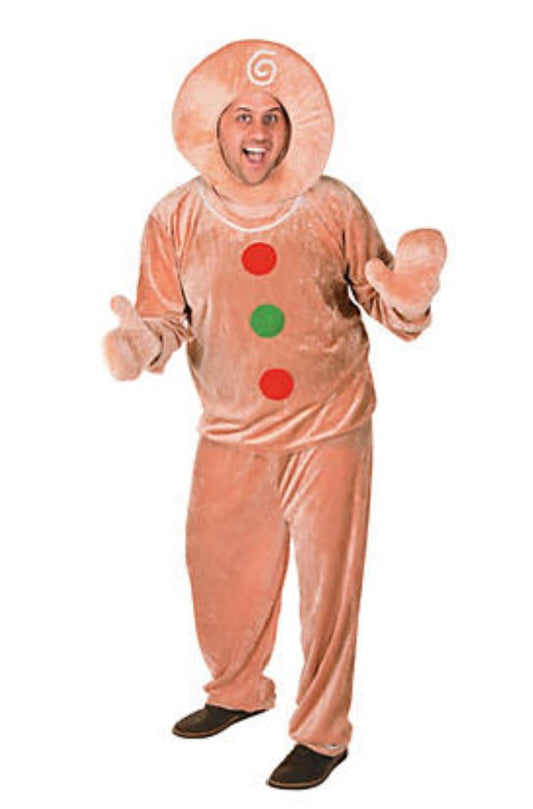Velour Adult’s Gingerbread Costume