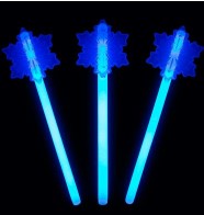 Snowflake Glow Wands