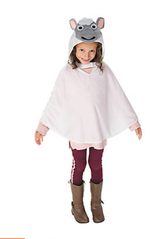 Kid's Nativity Lamb Poncho