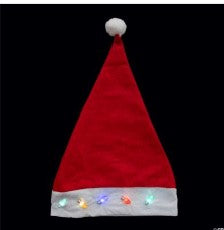 Light Up Santa Hats
