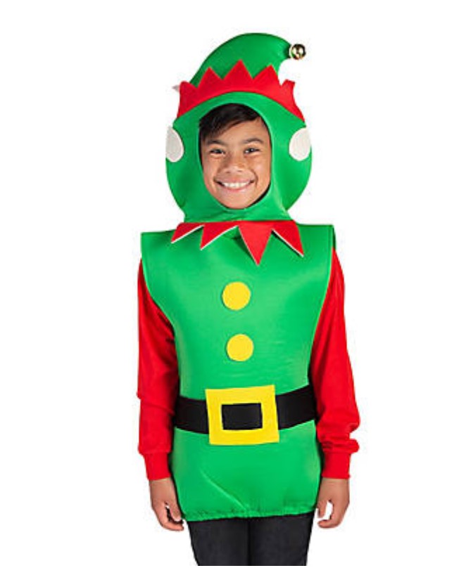Kid’s Elf Pullover Costume