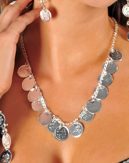 Necklace Coin Single Row