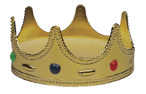 Childs Plastic Jeweled Crown