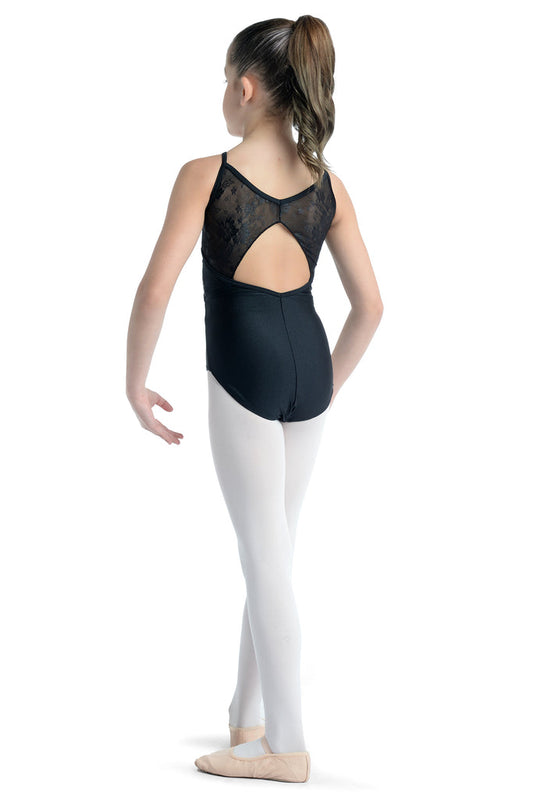 Camisole Leotard with Lace Inserts