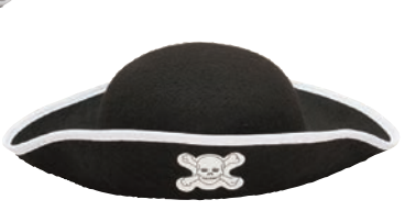 Tricorne Pirate Hat