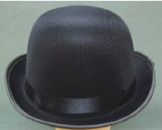 Silk Bowler Black Hat