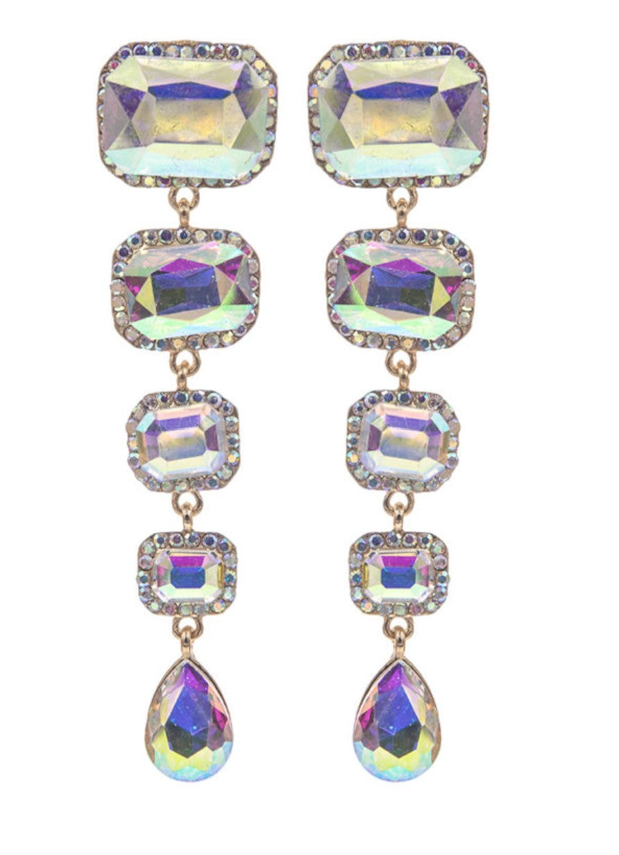 Chandelier drop earrings