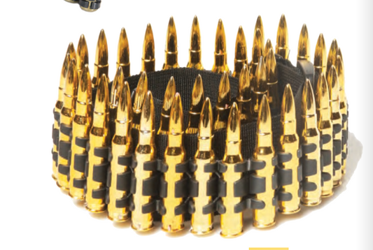 Chrome bullet Belt
