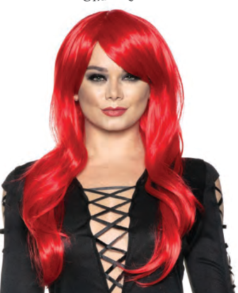 Wig-Long Red Sassy