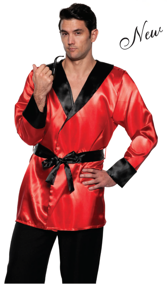 Satin Smoking Jacket
