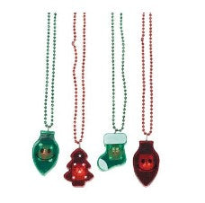 Holiday Light Up Necklace