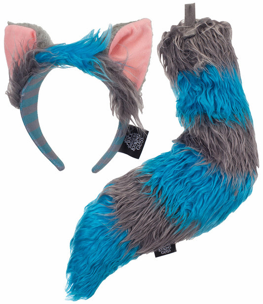 Dlx. Cheshire Cat Ears Headband & Tail Kit