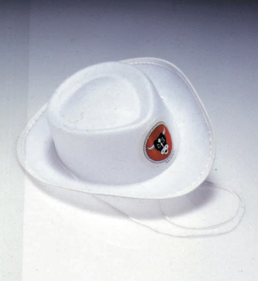 White Child Cowboy Hat