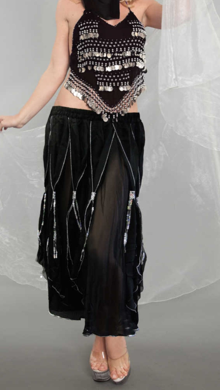 Skirt Tassel with Sequin