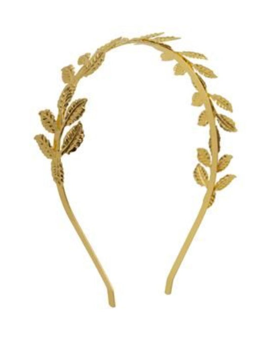 Headband-Golden Leaves