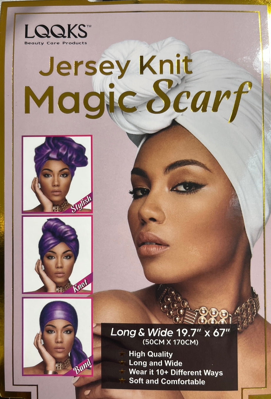 Jersey Knit Magic Scarf