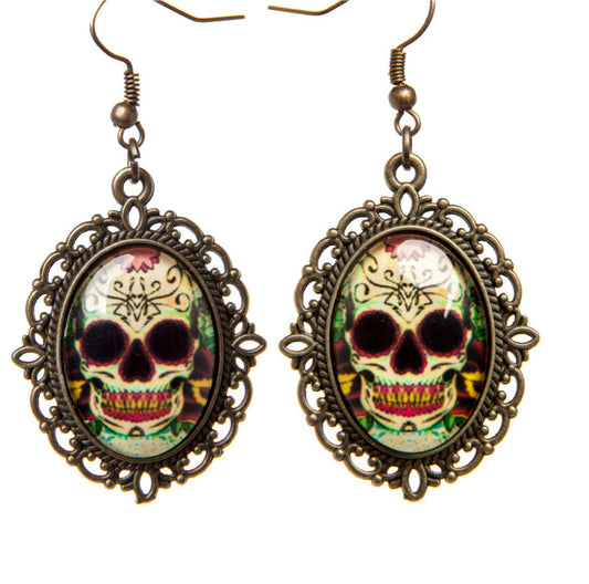 Sugar Skull Earrings