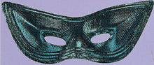 Load image into Gallery viewer, Metallic Lame Harlequin Eye Mask
