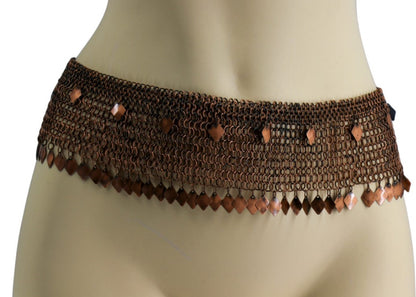 Chainmail Small Ring Belt with Coins