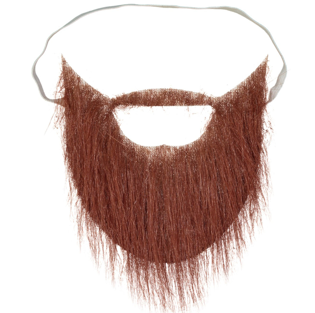 Beard with elastic
