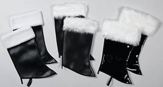 Deluxe Plush Santa Boot Tops