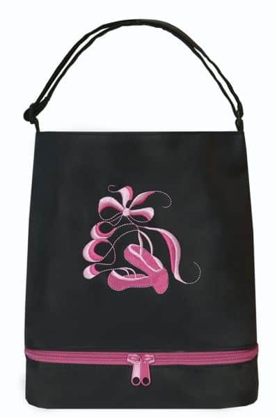 Black Ballerina Tote in Black