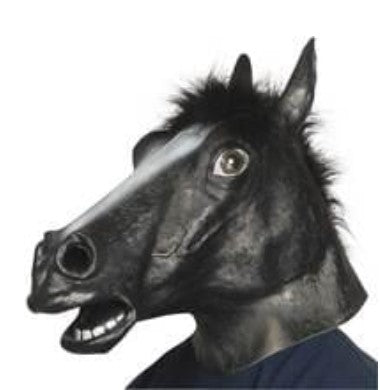 Horse Mask Black