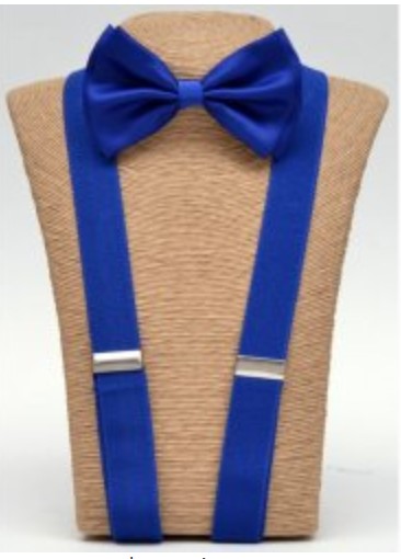 Bow tie & Suspender Set