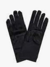 Short Child Satin Gloves