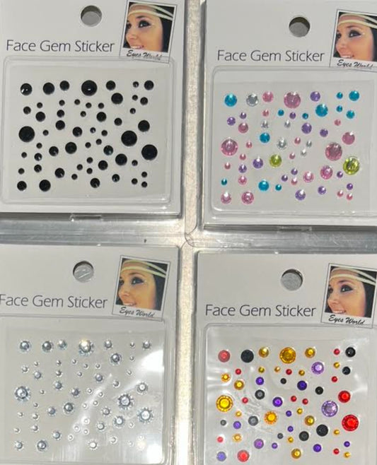 Face Gem Sticker