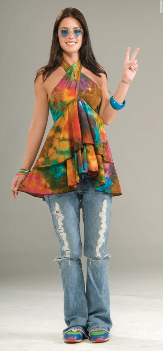 Halter Ruffle Top