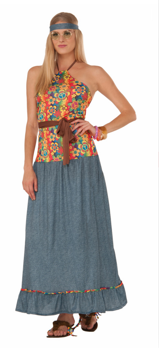 Hippie Groovy Girl AD.