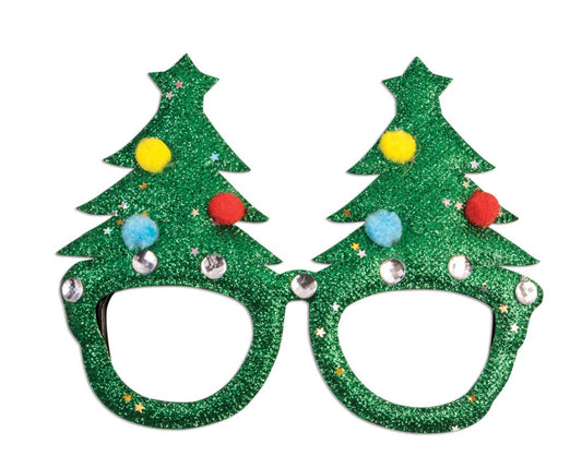 Christmas Tree Glasses