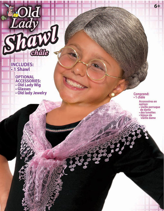 Kids Old Lady Shawl