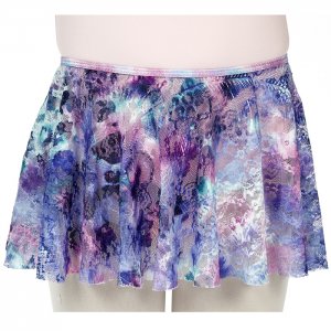 Girls Feather Dyed Skirt