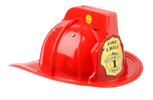 Child Red Fire Fighter Helmet
