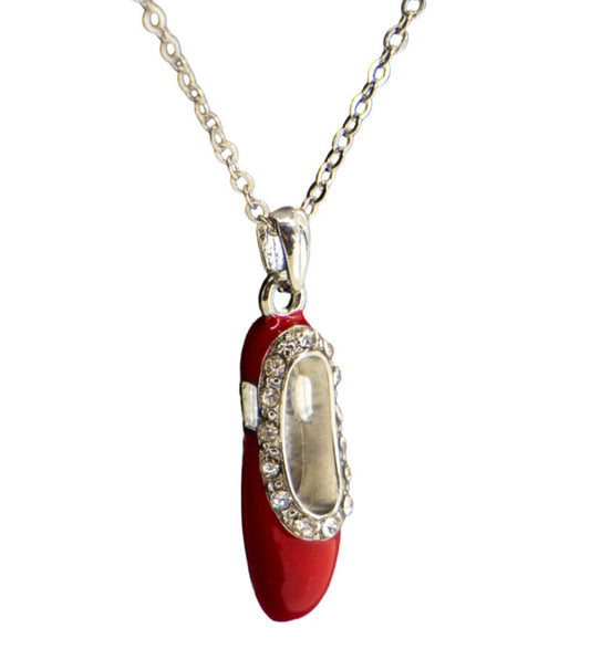 Red Shoe Necklace