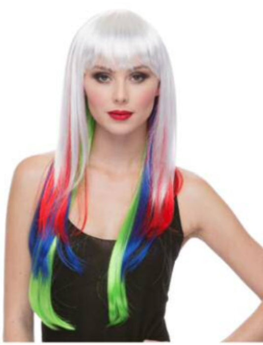 Derby Girl Multicolor Wig