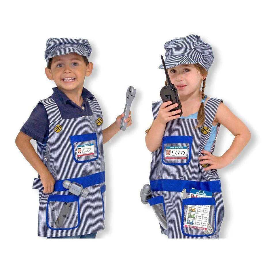 Train Engineer Play Costume Set