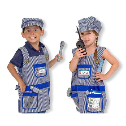 Train Engineer Play Costume Set