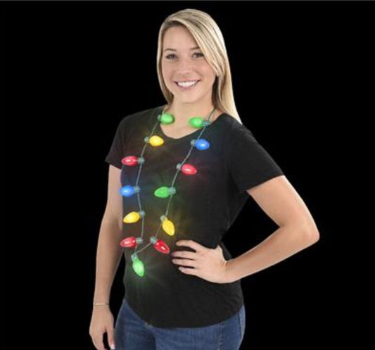 Christmas Bulb Necklace