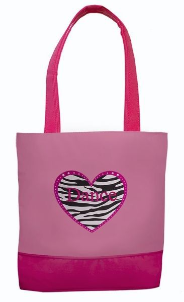 Zebra Heart Tote