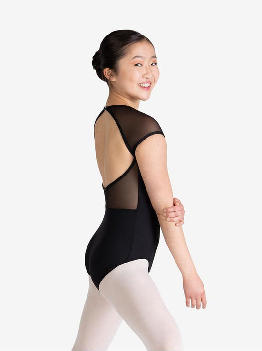 Studio Collection Raglan Sleeve High Neck Leotard